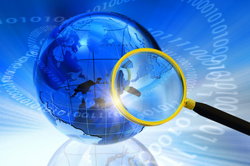 Poster - Internet/Global communication concept