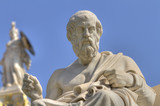 Fototapeta  - statue of Plato from the Academy of Athens