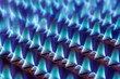 gas flames in a heating installation