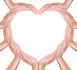 © tungphoto - heart create from hands