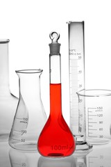 Wall Mural - laboratory glassware