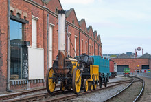 Stephenson's "Rocket", One Of The First Steam Locomotives
