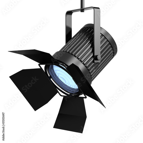 Fotografia, Obraz  3d Spot light facing left