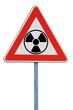 Segnale di pericolo radiazioni