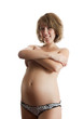 © DariaTrofimova - Pregnant topless girl