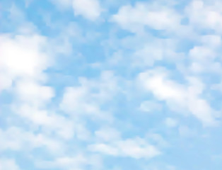 Wall Mural - light clouds