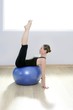 © lunamarina - pilates woman stability ball gym fitness yoga