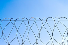 Barbed Wire Against The Sky