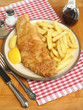 Fried Cod Fish & Chips Meal