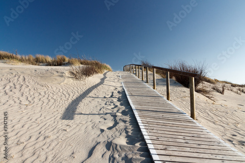 Obraz w ramie Nordsee Strand auf Langeoog