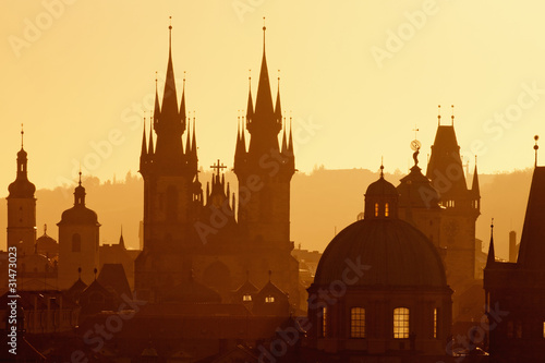 Obraz na płótnie canvas Republika czeska, praga