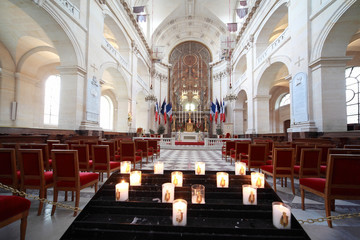 Inside Cathedral of St. Louis (Saint-Louis-des-Invalides)