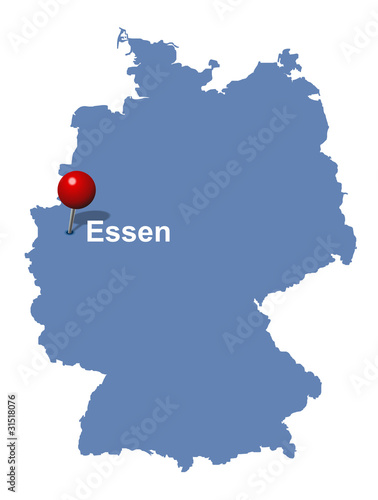 essen deutschlandkarte Stadt Essen auf der Deutschlandkarte   Buy this stock vector and  essen deutschlandkarte Stadt Essen auf der Deutschlandkarte   Buy this stock vector and