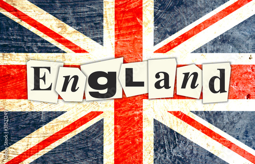 Drapeau Anglais Angleterre Stock Illustration Adobe Stock