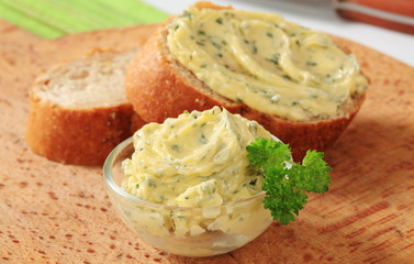 Canvas Print - Herb butter