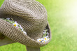 © gudrun - Straw hat with a flower wreath