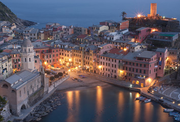 Wall Mural - Vernazza village, italy