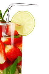 Poster - strawberry mojito