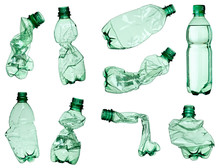Empty Used Trash Bottle Ecology Environment