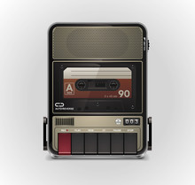 Vector Cassette Recorder XXL Icon
