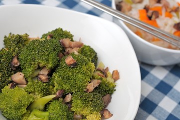 Wall Mural - Healthy broccoli delicacy