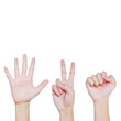 © zmkstudio - Rock , Scissors , Paper , Hand posing