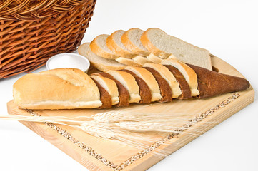 Wall Mural - Still life with bread