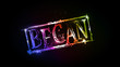 © Redshinestudio - Began grunge colorful text