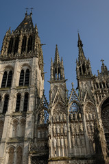 Wall Mural - France, Normandie, Rouen, cathédrale Notre Dame