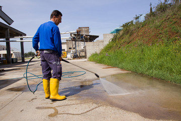 Wall Mural - washing