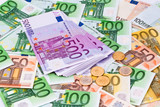 Fototapeta  - Viele Euro Geldscheine
