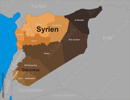 Syrien und seine Provinzen