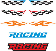 Racing Decal Logo