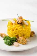 Risotto Zafferano e Frutti di Mare 2