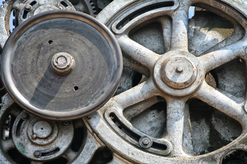 Grungy Abandoned Machinery