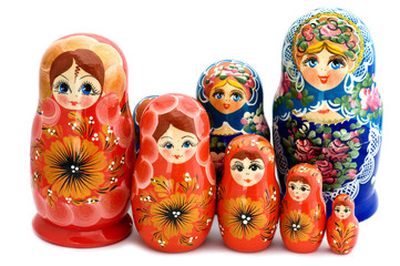 Wall Mural - matrioshka macro