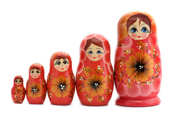 Red matrioshka