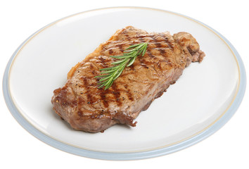 Canvas Print - Sirloin Beef Steak, Chargrilled