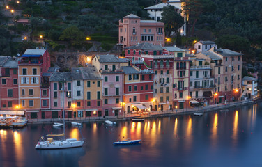 Wall Mural - Portofino by night