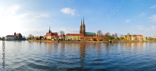 Naklejka samoprzylepna Wyspa tum w wrocławiu, polska