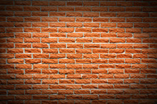 Terra Cotta Brick Wall Background