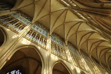 Wall Mural - abbatiale Saint-Ouen à Rouen en Normandie