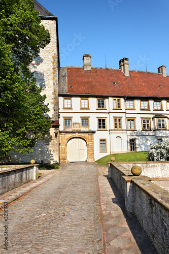 Tapeta ścienna Rheda Castle w Rheda-Wiedenbrück, Niemcy
