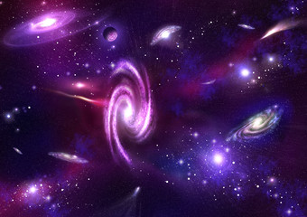 Wall Mural - space