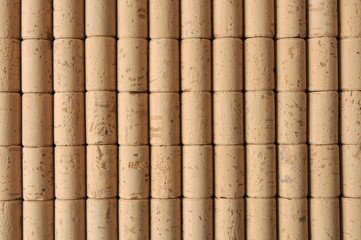  Background of new corks lined