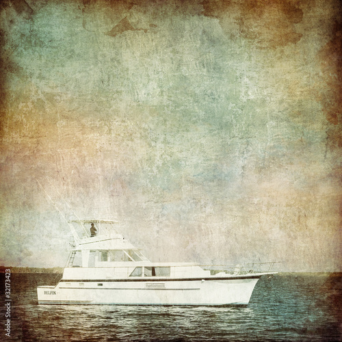 Nowoczesny obraz na płótnie Ocean Ship