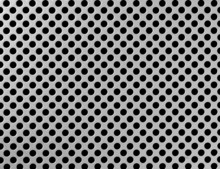 Close Up Of Iron Grille Surface
