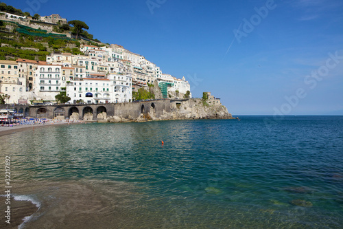 Board z aluminiowym obramowaniem Amalfi, wybrzeże Amalfi