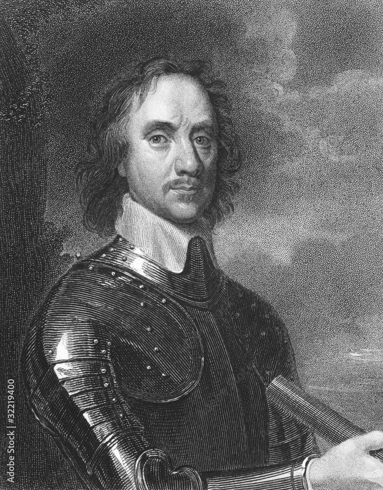 Oliver Cromwell - obrazy, fototapety, plakaty 