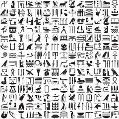 Ancient Egyptian hieroglyphs